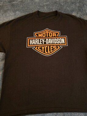 2008 Harley-Davidson Shirt Mens L Bar Shield Macon Georgia Motorcycle
